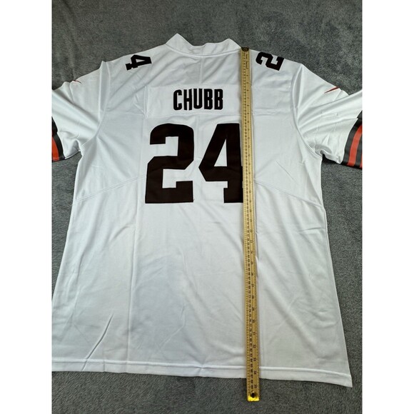 Cleveland Browns Nick Chubb 24 Jersey Mens XXXL Football On Field Nike Dri-FIT - Picture 10 of 14